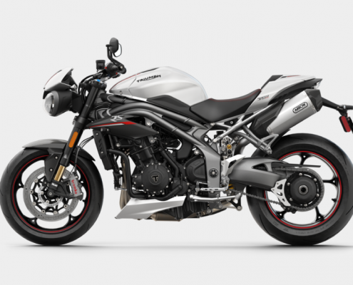 Triumph Speed Triple RS 2018 Crystal White