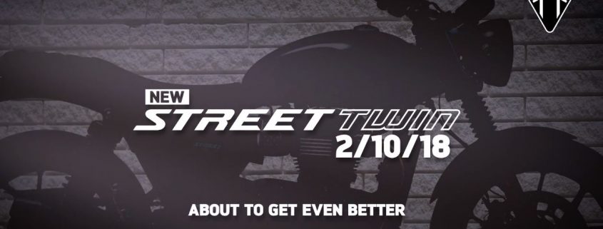 Triumph pronta a lanciare la nuova Street Twin 2019